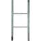 Ekena Millwork 15"W x 36"H x 3 1/2"D Vintage Farmhouse 2 Rung Ladder, Barnwood Decor Collection, Driftwood Blue DECR015X036X04LDRBU - alternate 5